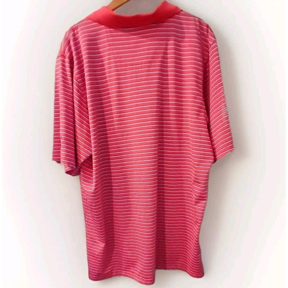 Fairway Greene Mens XL Golf Polo Shirt Pink Performance Stretch Moisture Wicking - Picture 4 of 6